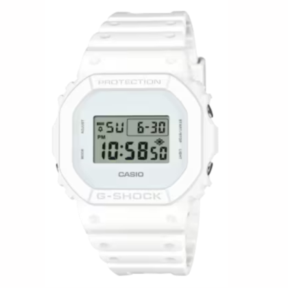 Casio G-Shock DW-5600WW-7DR Bio-based White Resin Band Watch